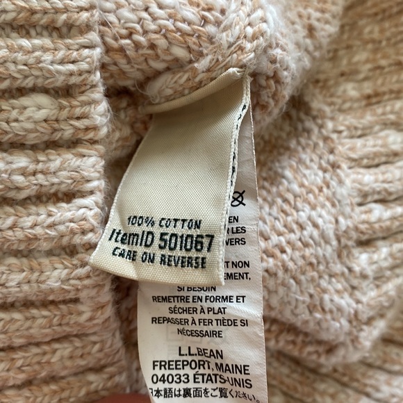LL Bean Cotton Ragg Sweater - Picture 8 of 12